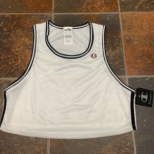 BRAND NEW! Champion Crop Top Jersey Womans Medium